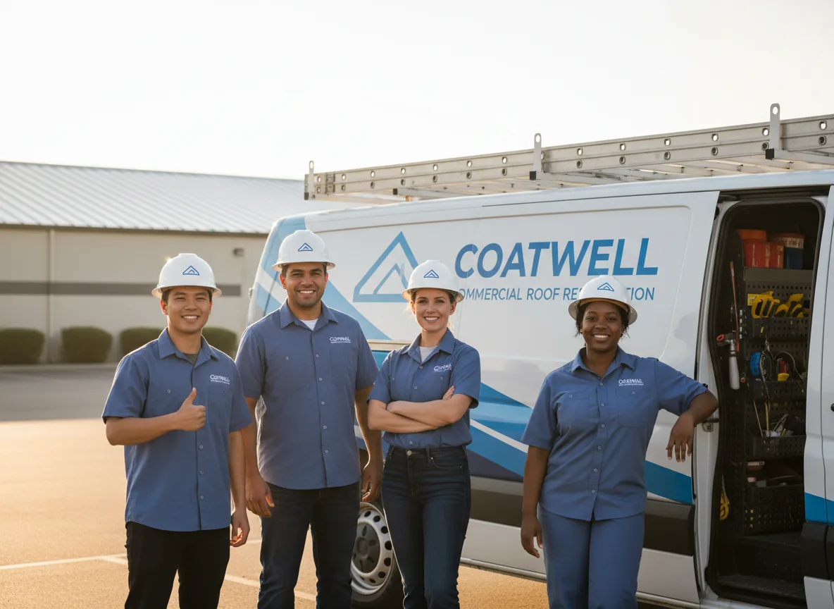 Commercial roof coating company in Webster, IN